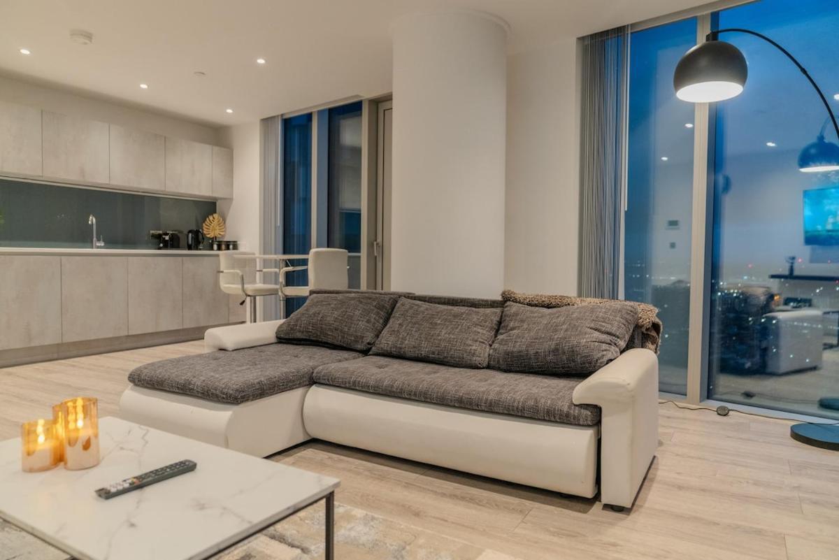 Luxury 2 Bed Penthouse With Stunning Views In Manchester City Centre Exterior foto