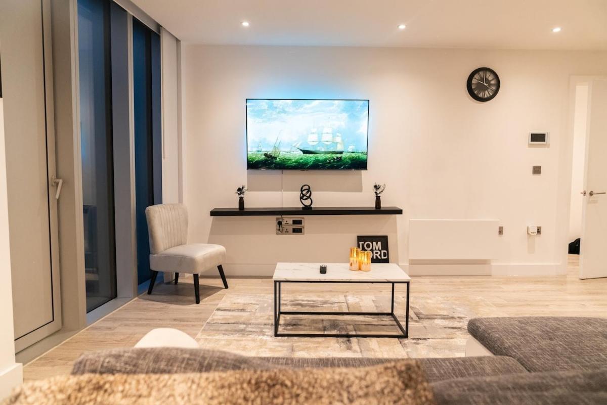 Luxury 2 Bed Penthouse With Stunning Views In Manchester City Centre Exterior foto